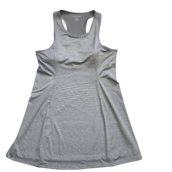 Harmony & Balance Gray Sporty Chic Minimalist Athleisure Exercise/Yoga Dress XL - Picture 4 of 9